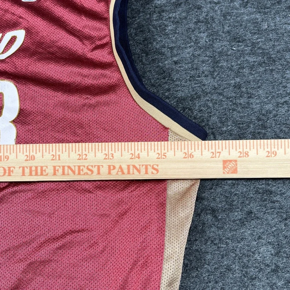 Cleveland Cavaliers Jersey Mens 2XL Red Adidas #23 LeBron James Basketball NBA